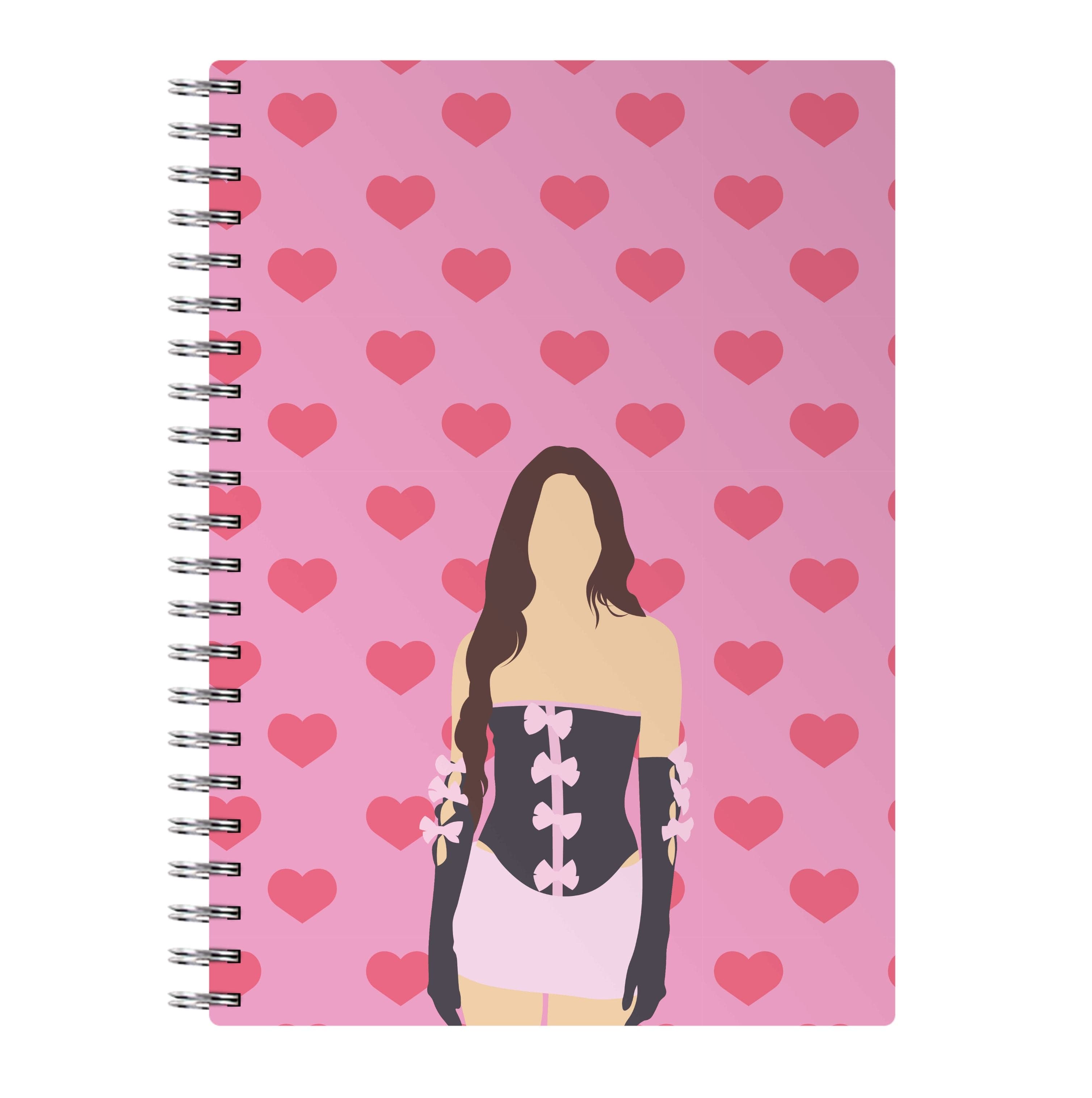 Pink Hearts - Olivia Notebook