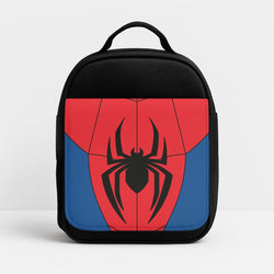 Red And Blue Spider Costume Insulated Lunch Bag
