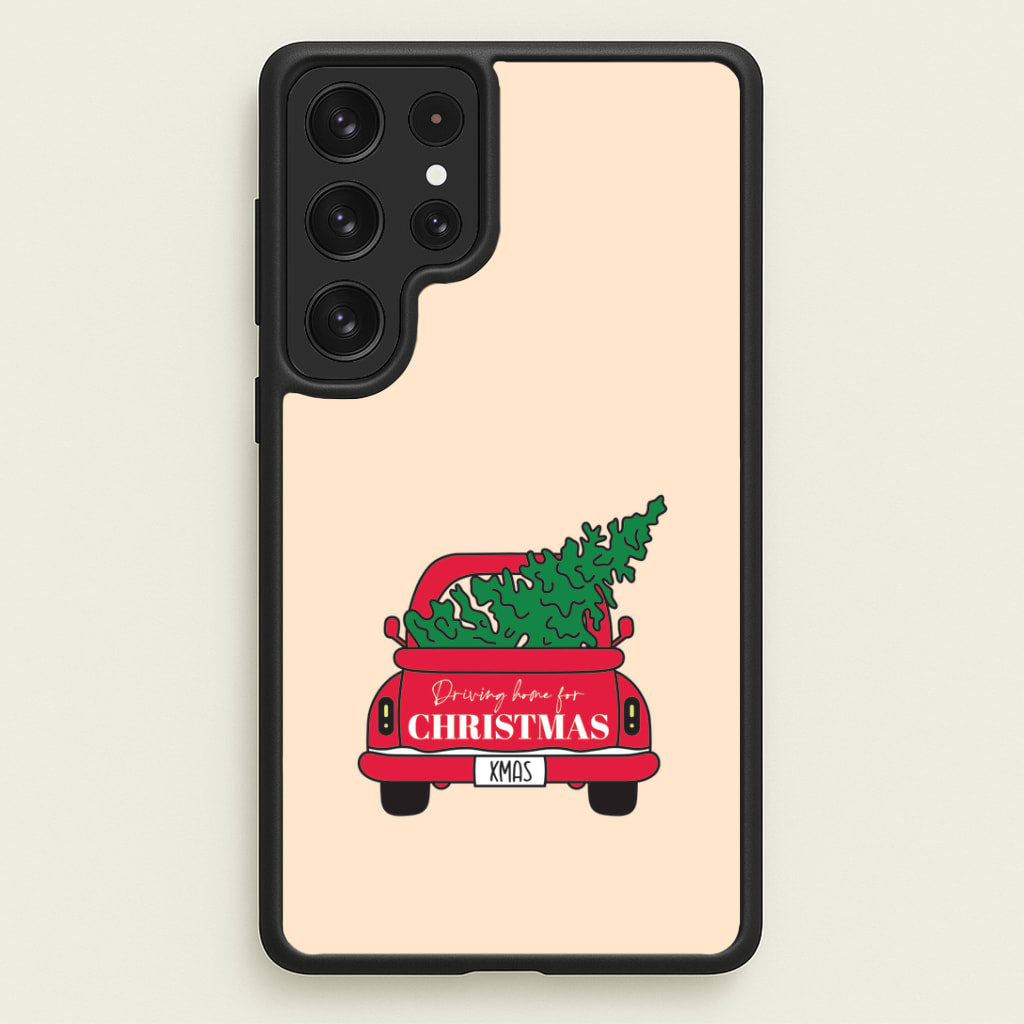 Driving Home For Christmas Truck Galaxy S22 Ultra Case