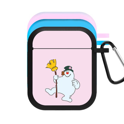 Broom - Snowman AirPods Case