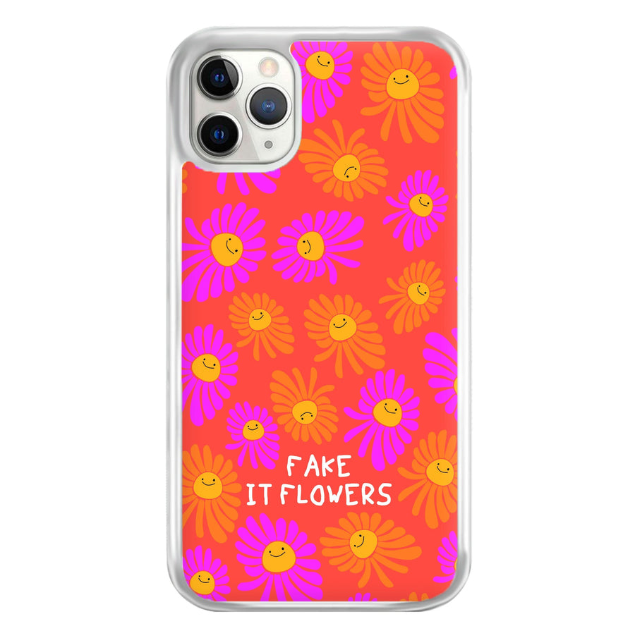 Fake It Flowers Phone Case