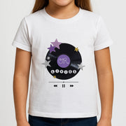 Amethyst Vinyl Scrapbook Kids T-Shirt 3