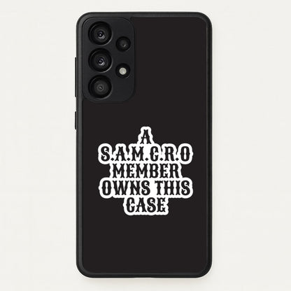 SAMCRO Member Galaxy A53 Case