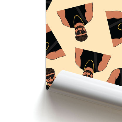 Ibiza Final Boss Pattern Poster