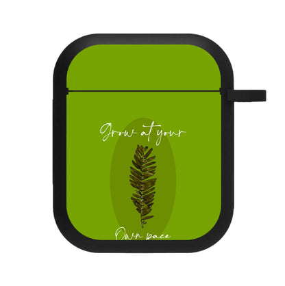 Grow At Your Own Pace Fern AirPods Case