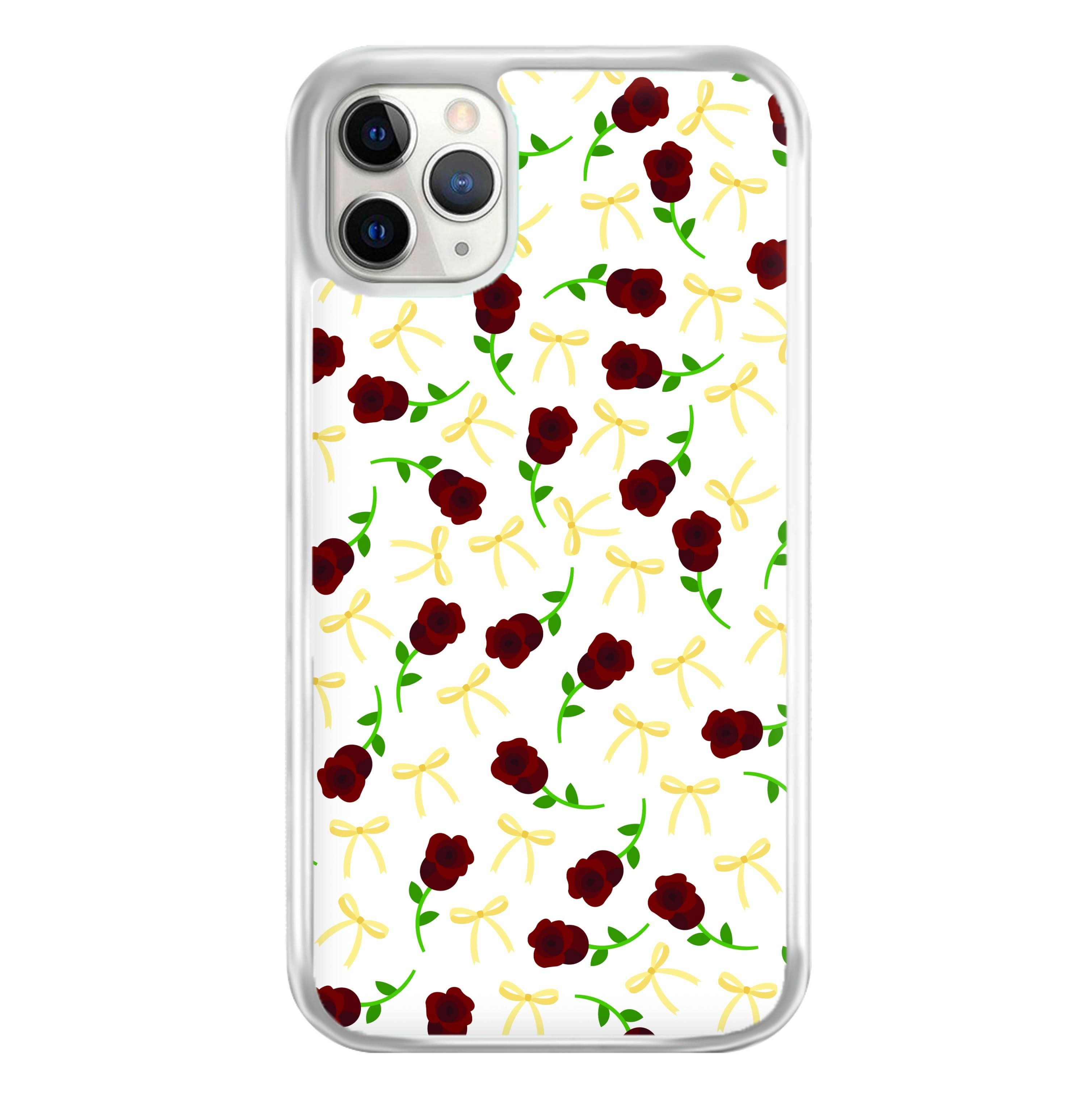 Roses And Bows Pattern Phone Case