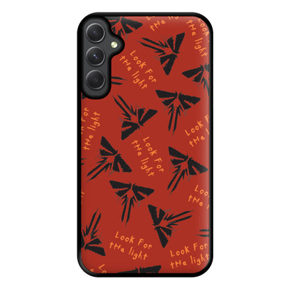 Look For The Light Firefly Pattern Galaxy A54 Case