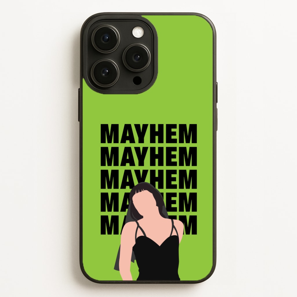 Neon Green Mayhem Phone Case for iPhone, Samsung Galaxy and Google Pixel