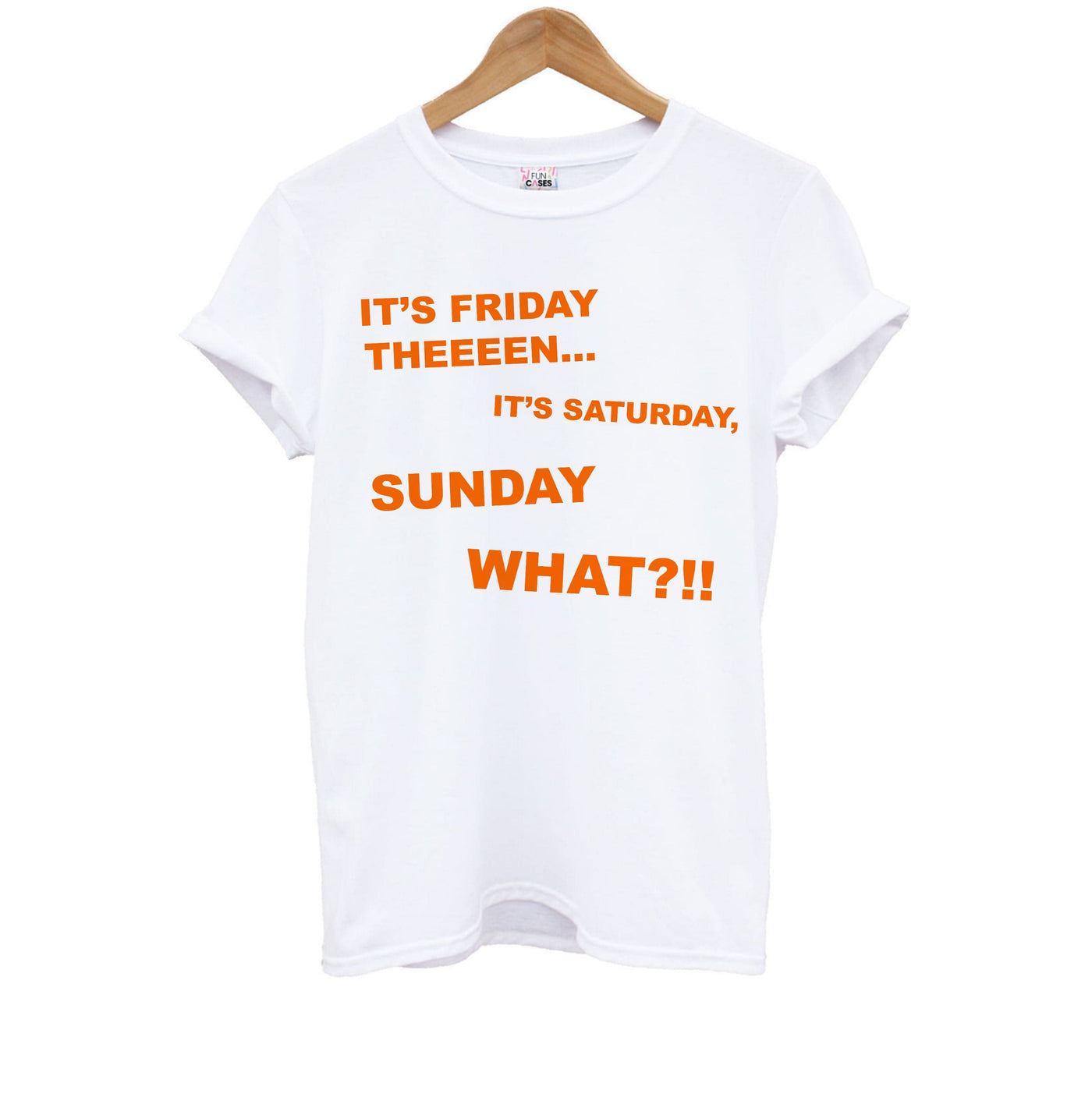 It's Friday Theeeen Kids T-Shirt