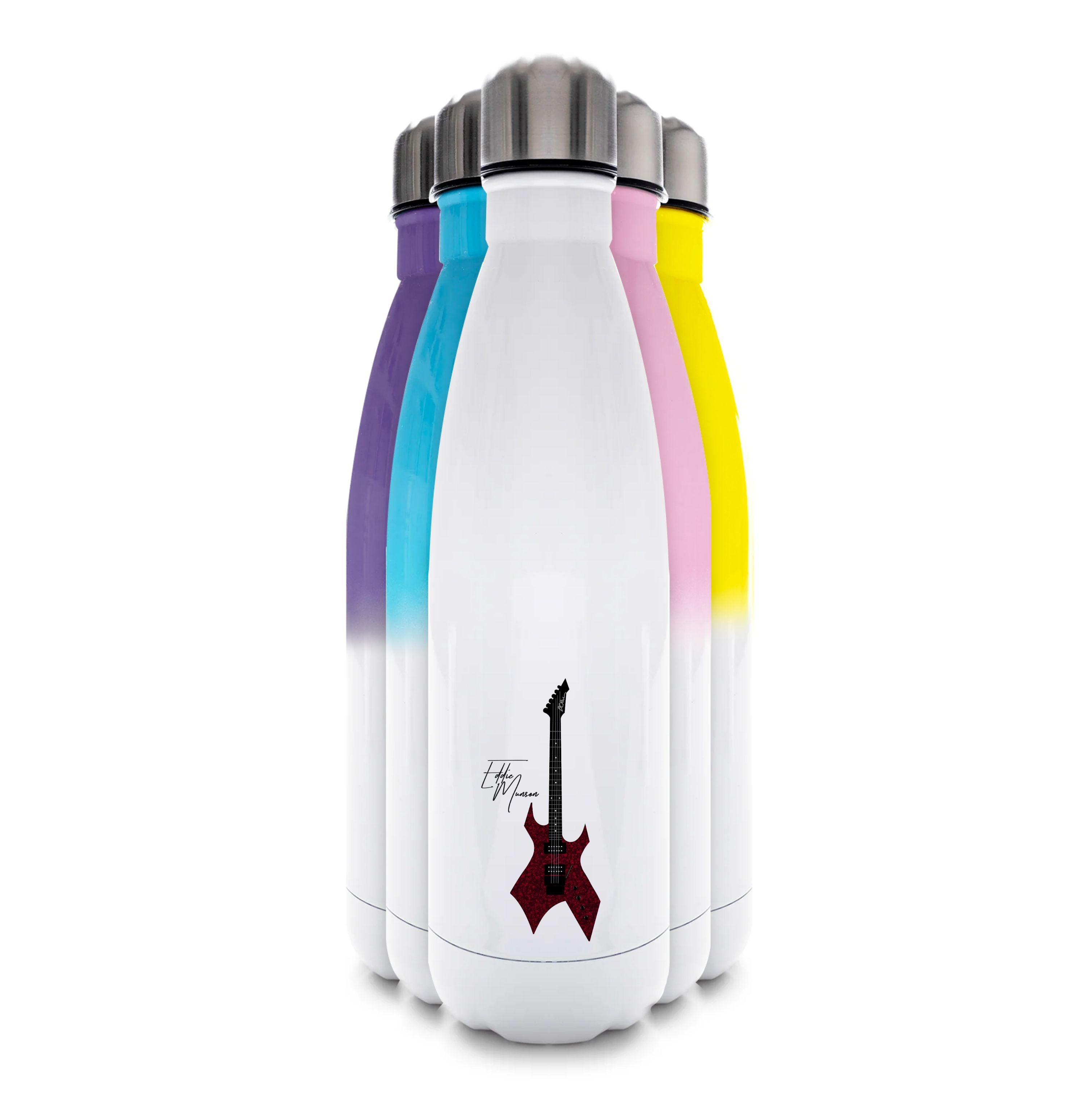 Eddie Munson Guitar Water Bottle