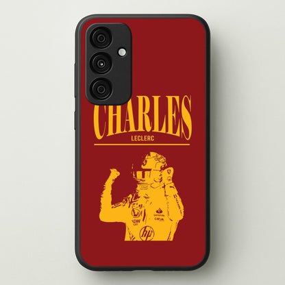 Charles Red And Gold Galaxy A35 Case