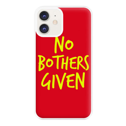 No Bothers Given - Winnie Disney Phone Case