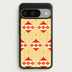 Abstract Christmas Baubles Pattern Google Pixel 10 / 10 Pro Case