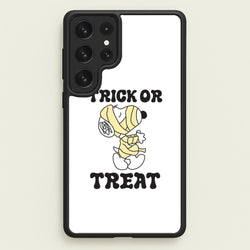 Trick Or Treat Cartoon Beagle Galaxy S23 Ultra Case