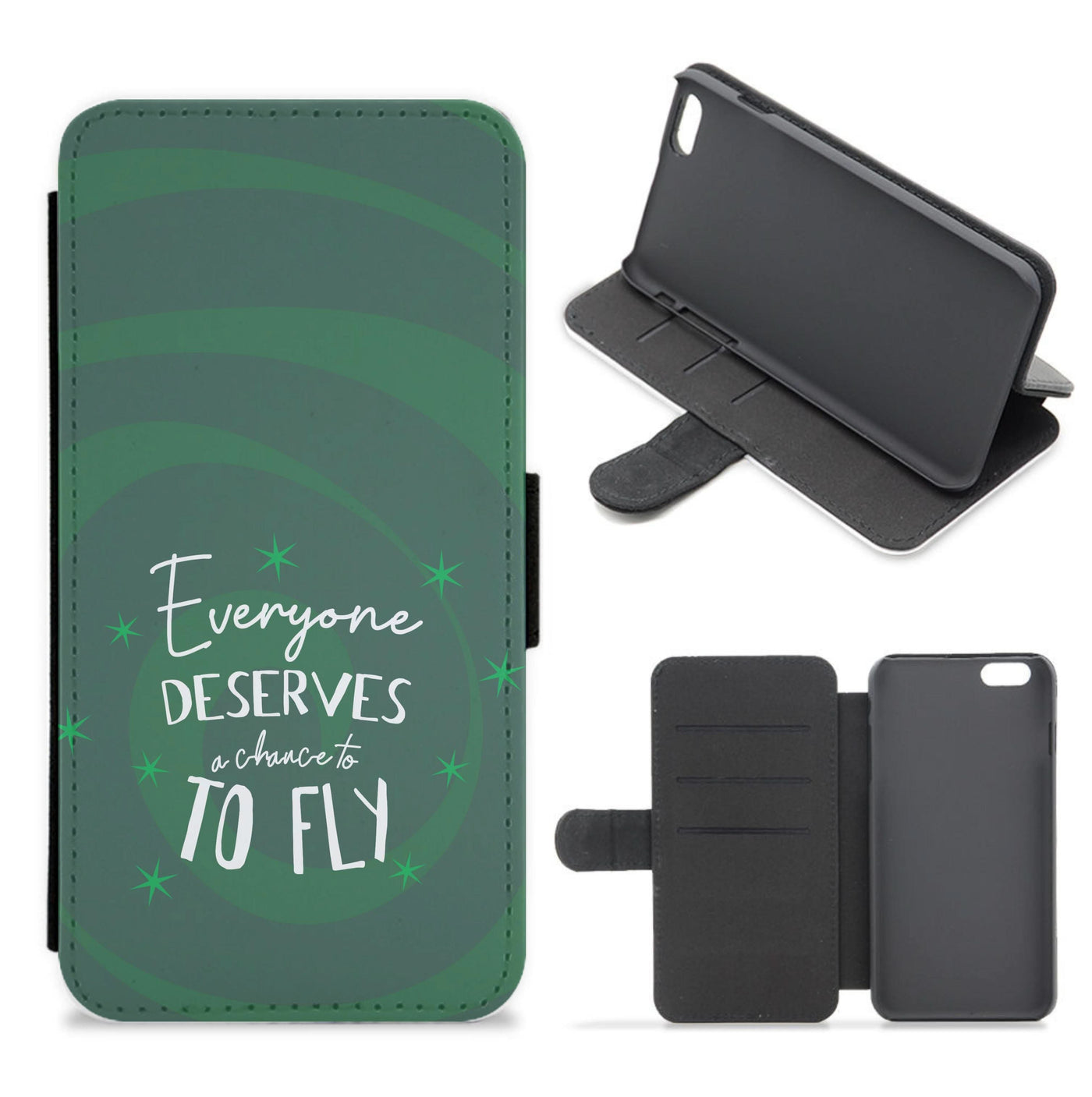 Everyone Deserves A Chance To Fly Flip / Wallet Phone Case