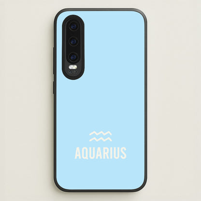 Aquarius Pastel Zodiac Huawei P30 Case