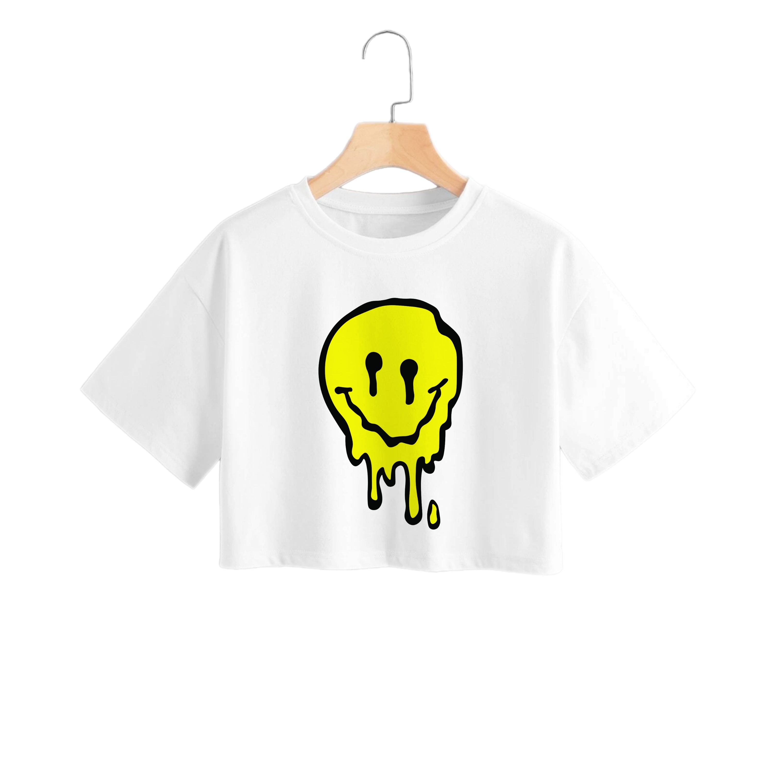 Smiley - Juice Crop Top