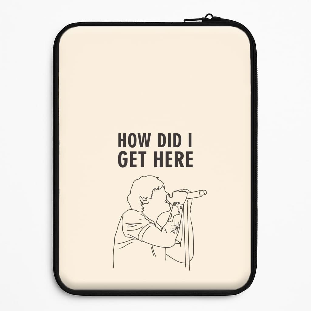 How Did I Get Here Outline Universal Laptop Sleeve
