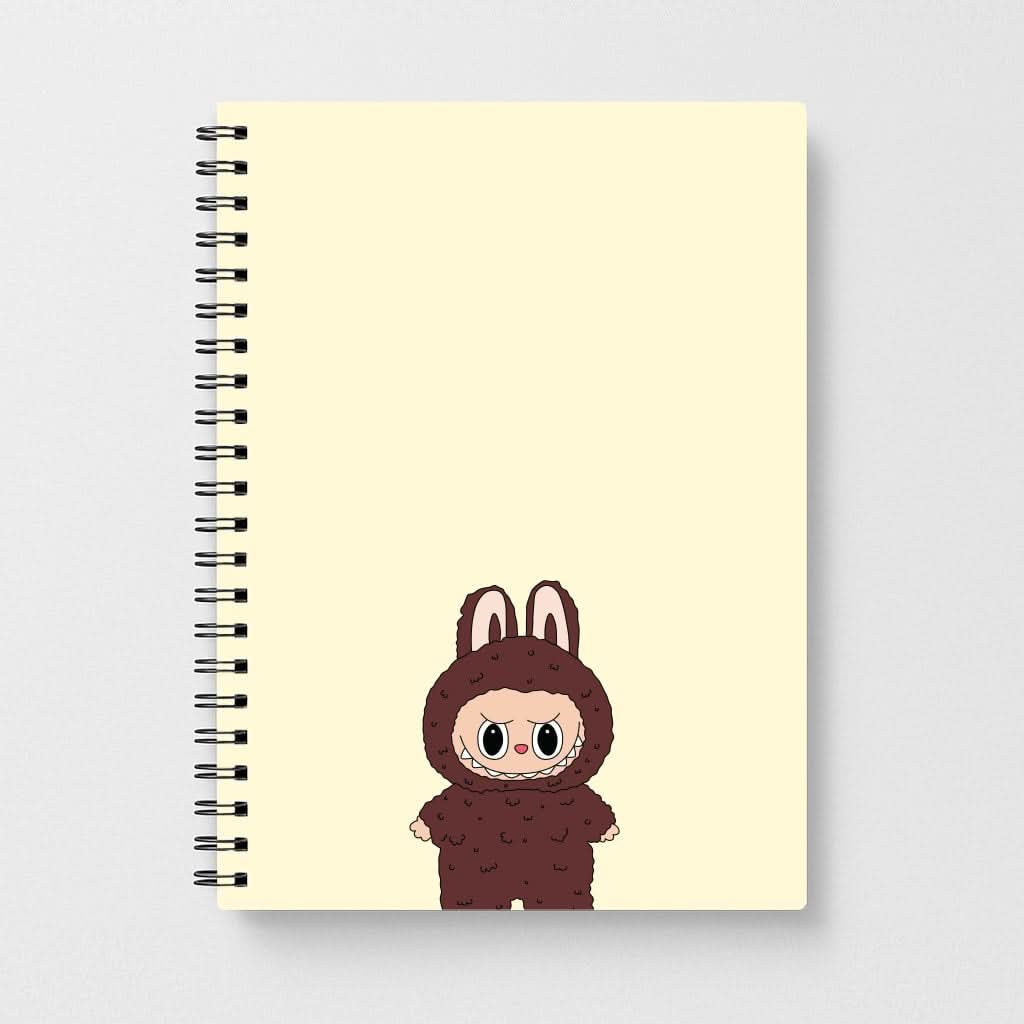 Cute Brown Monster Notebook