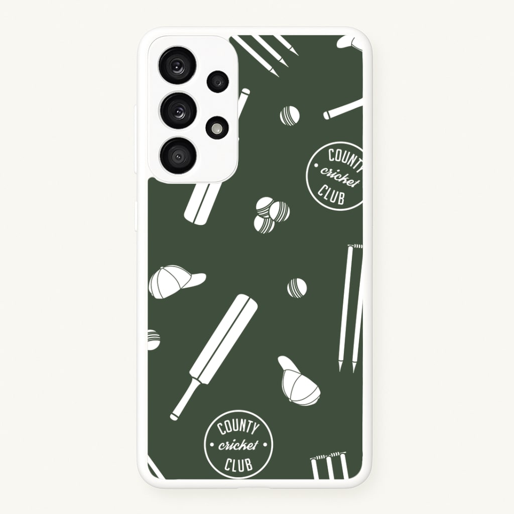 Cricket Props Pattern Galaxy A33 Case