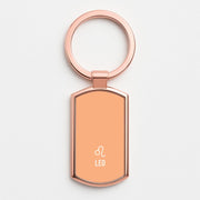 Leo Pastel Zodiac Luxury Keyring 4