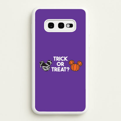 Trick Or Treat Mouse Galaxy S10e Case