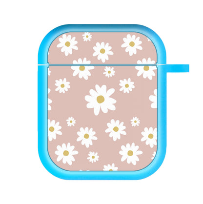 Spring Daisy Pattern AirPods Case