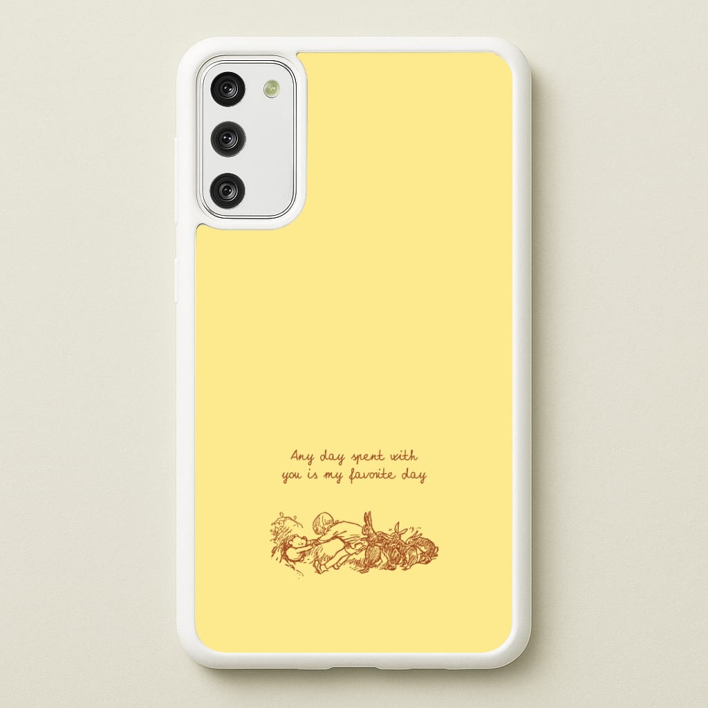 Any Day Spent With You Galaxy A41 Case