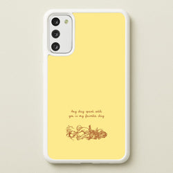 Any Day Spent With You Galaxy A41 Case