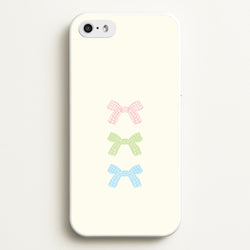 Gingham Tiered Ties iPhone 5 / 5s / SE 2016 Case