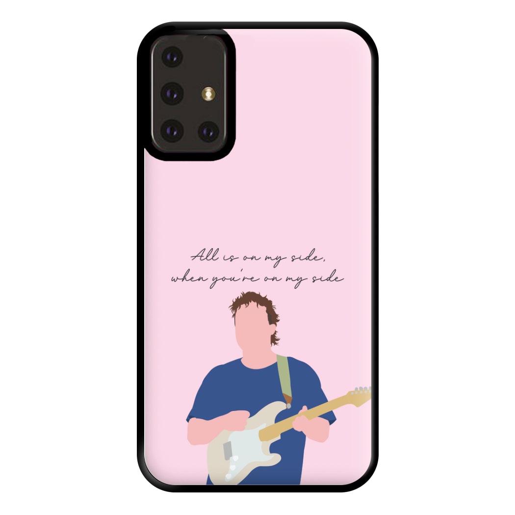 All Is On My Side Pink Galaxy A71 Case