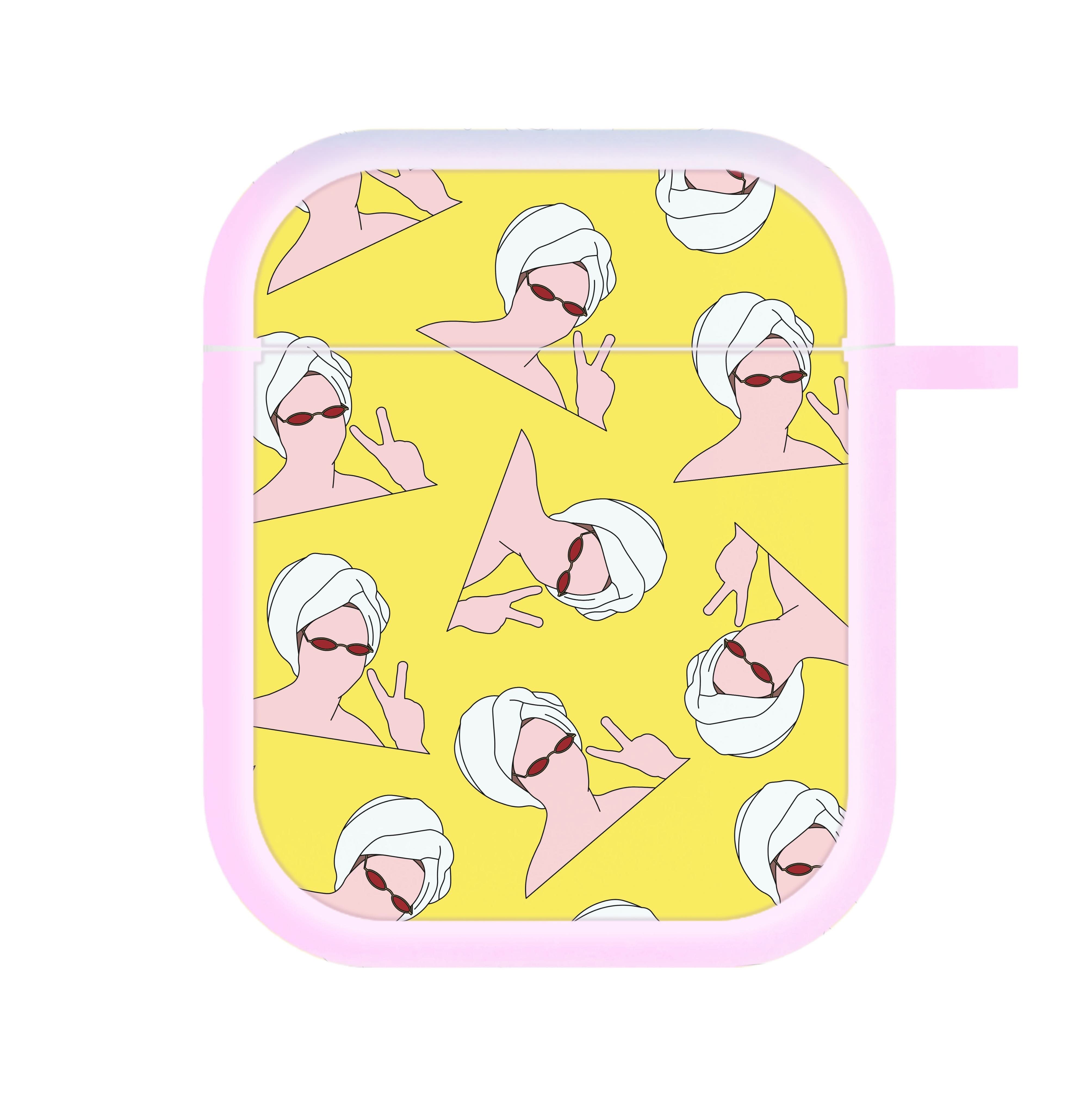 Peace Pattern AirPods Case