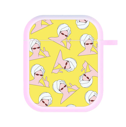 Peace Pattern AirPods Case