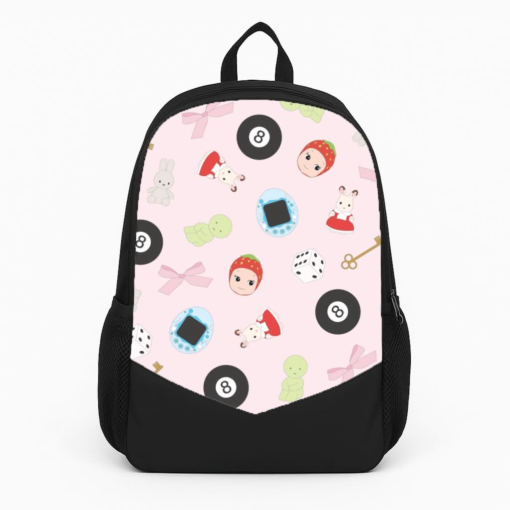 Trinkets Pattern Backpack