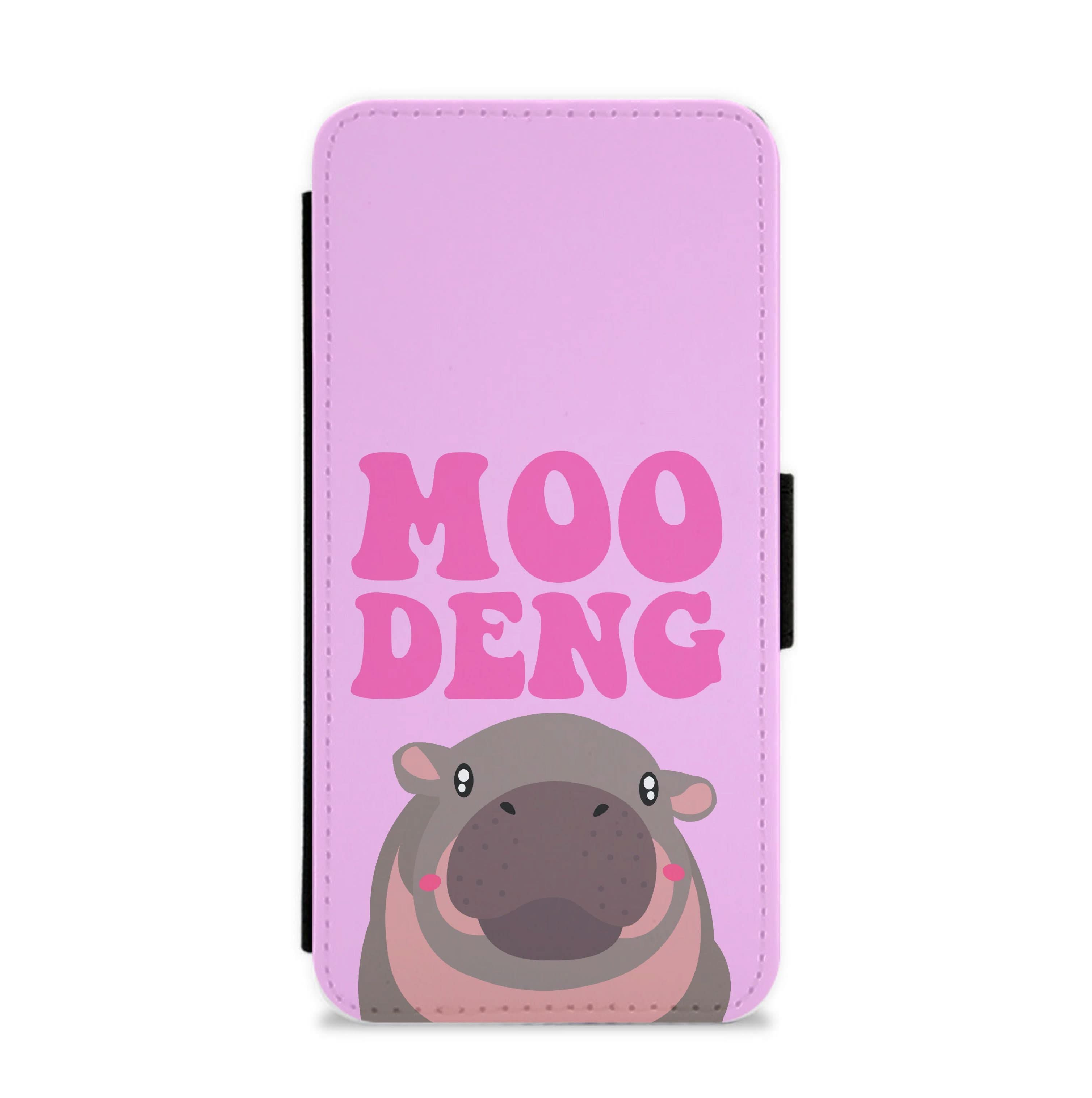 Moo Pink Flip / Wallet Phone Case