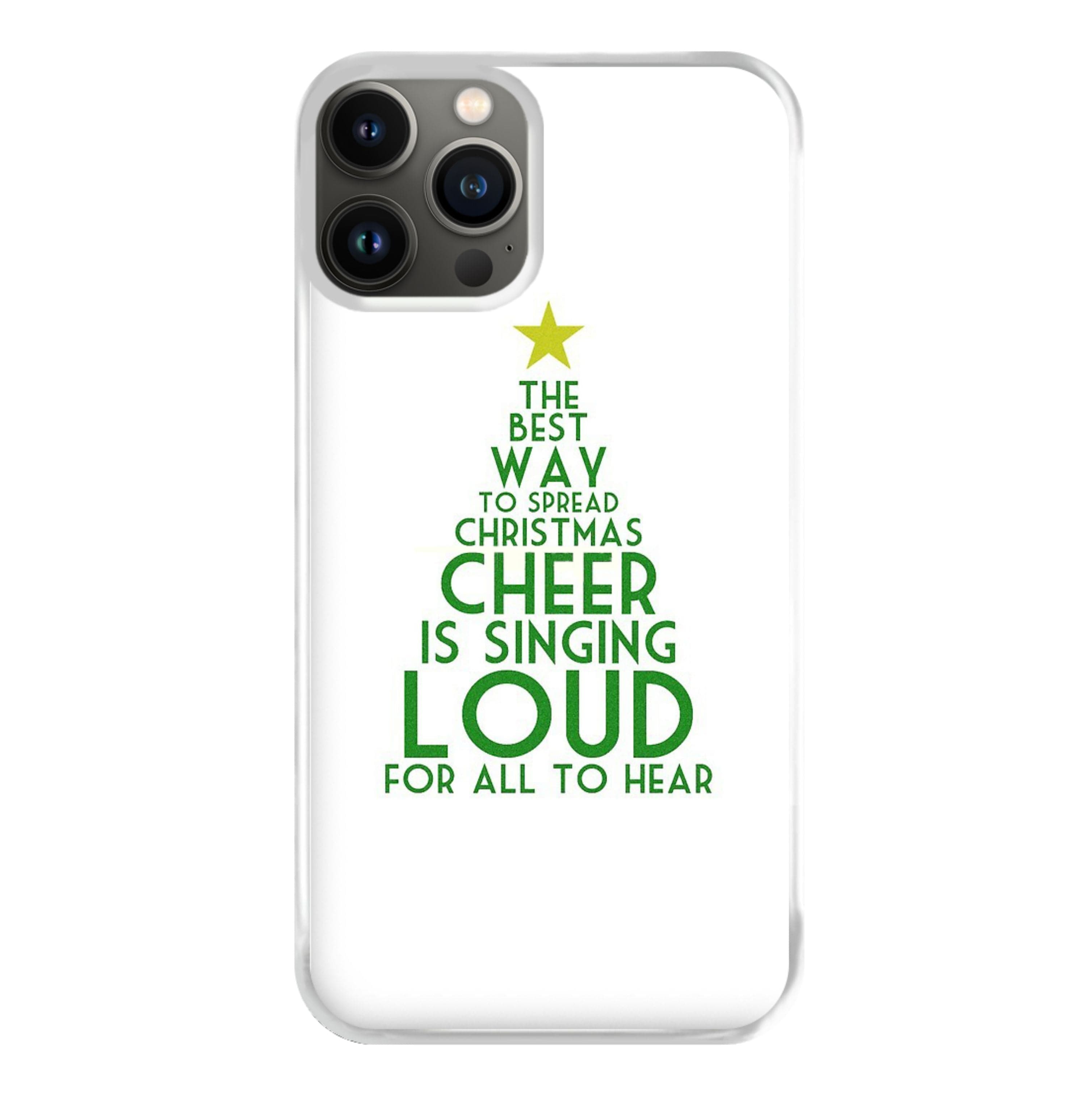 The Best Way To Spread Christmas Cheer - Elf Phone Case