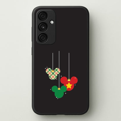 Cartoon Mouse Hanging Baubles Galaxy A15 Case