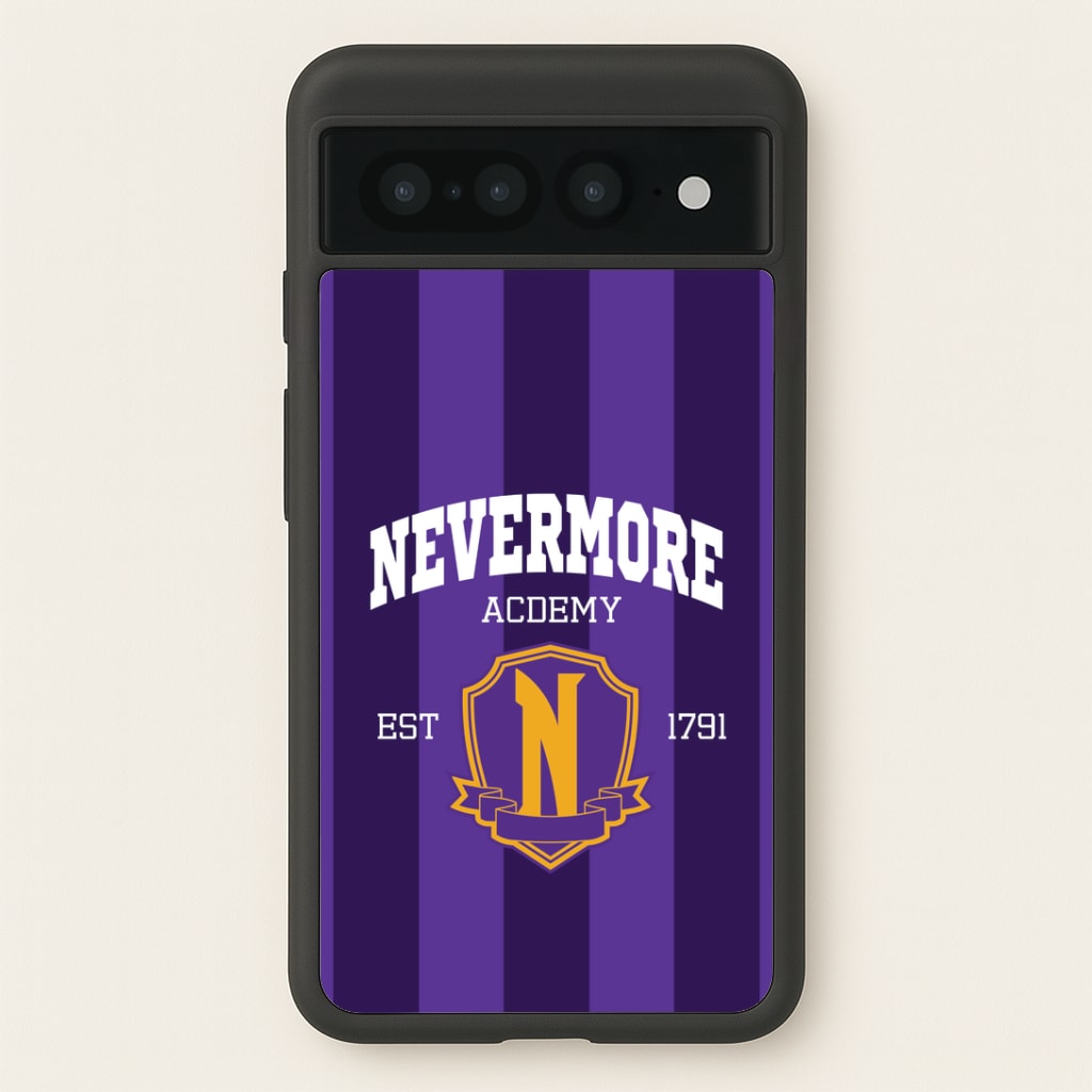 Addams Academy Purple Google Pixel 7 Pro Case