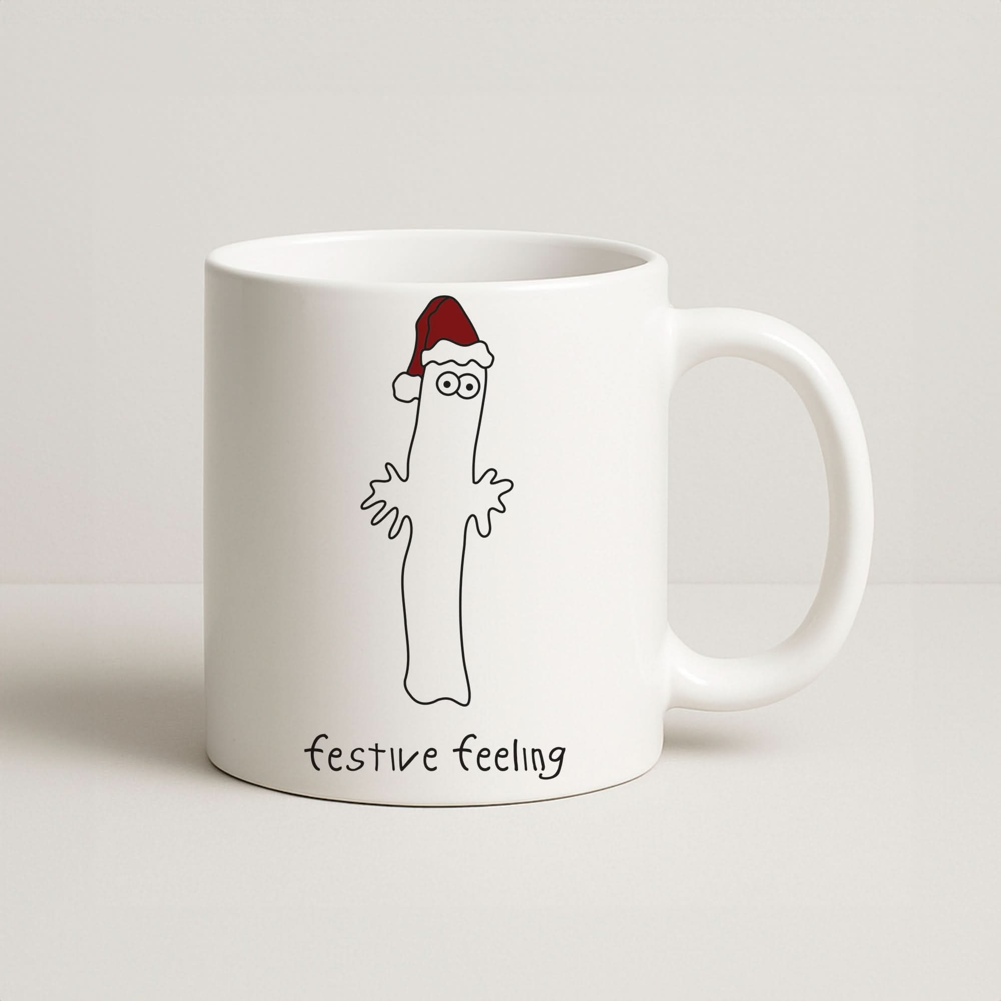 Festive Feeling Wiggly Moom Coffee Mug