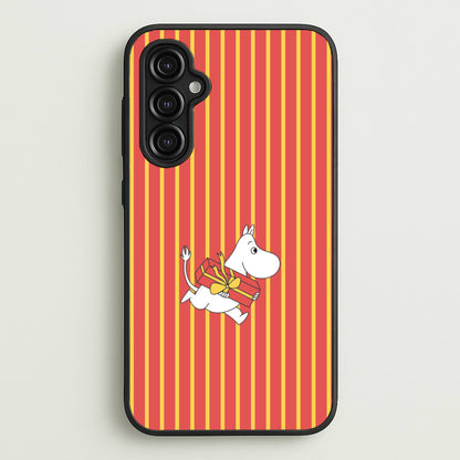 Red Present Moom Galaxy A14 Case
