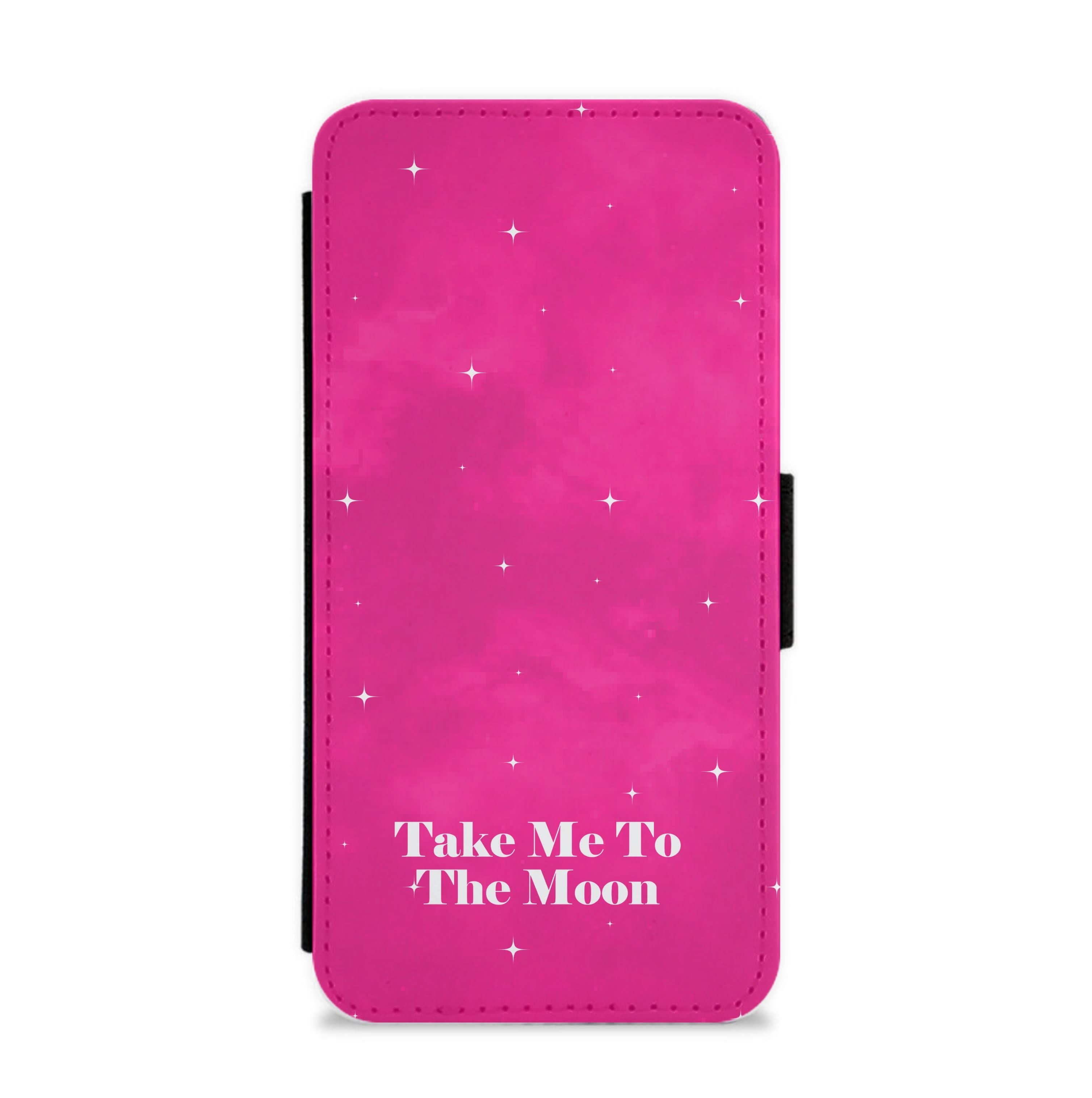 Take Me To The Moon Flip / Wallet Phone Case