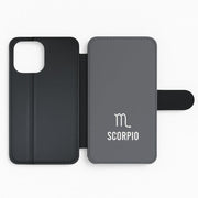 Scorpio Pastel Zodiac Flip / Wallet Phone Case 2