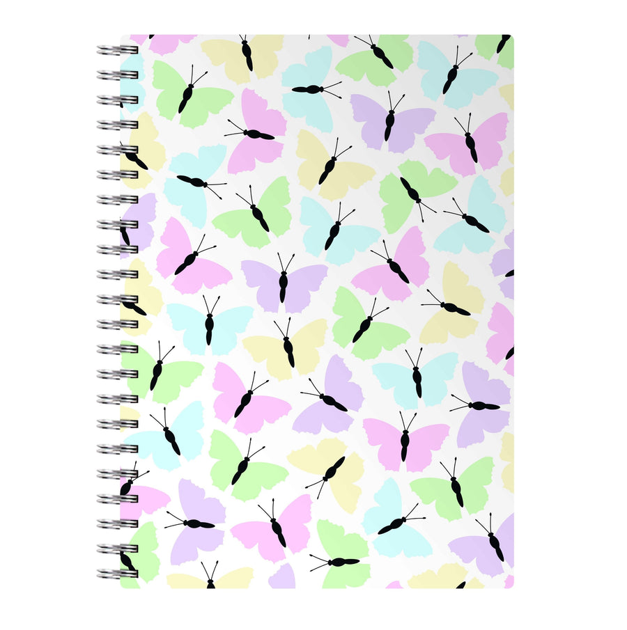 Multi Coloured Butterfly - Butterfly Patterns Notebook