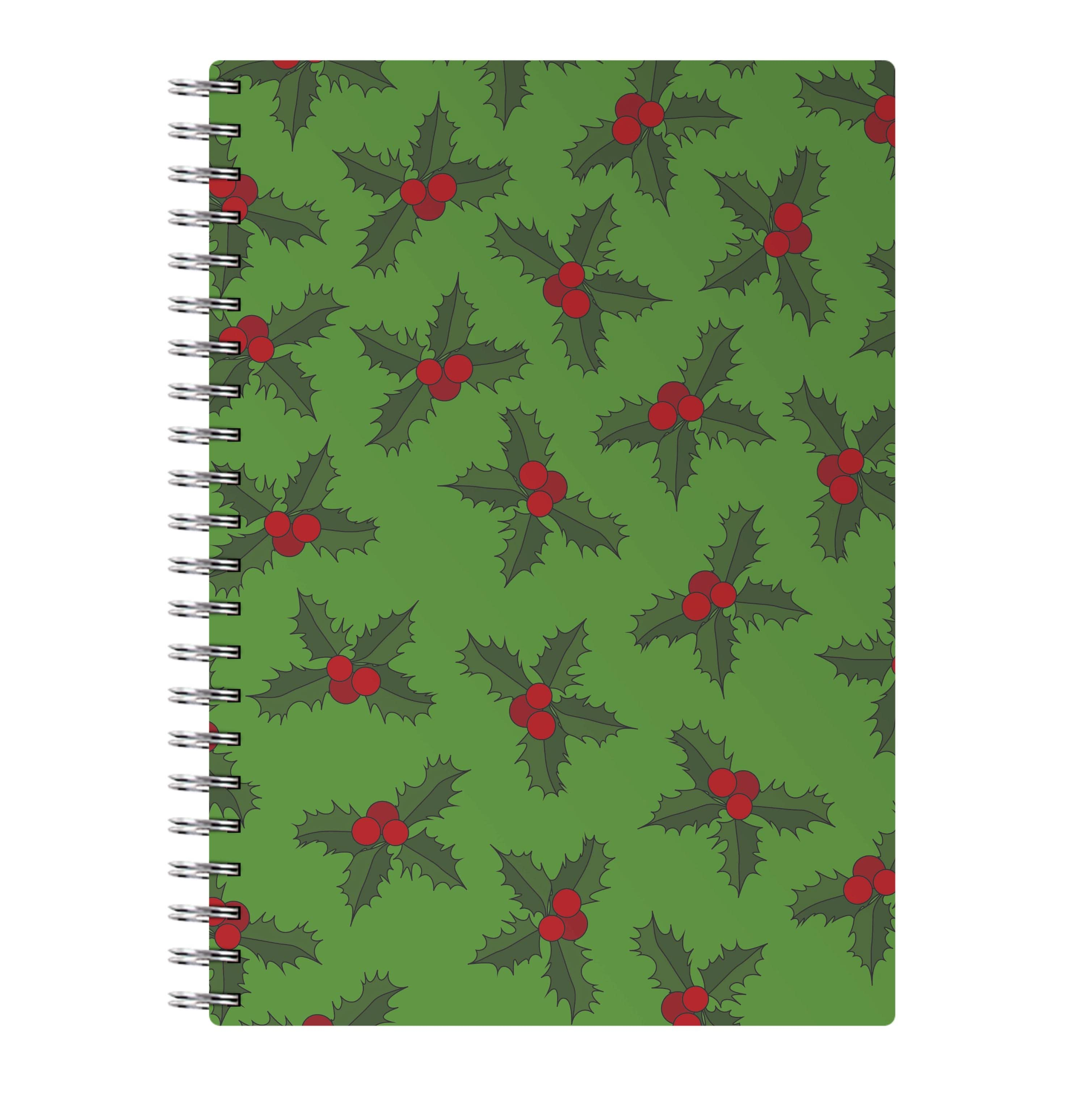 Holly Pattern Notebook