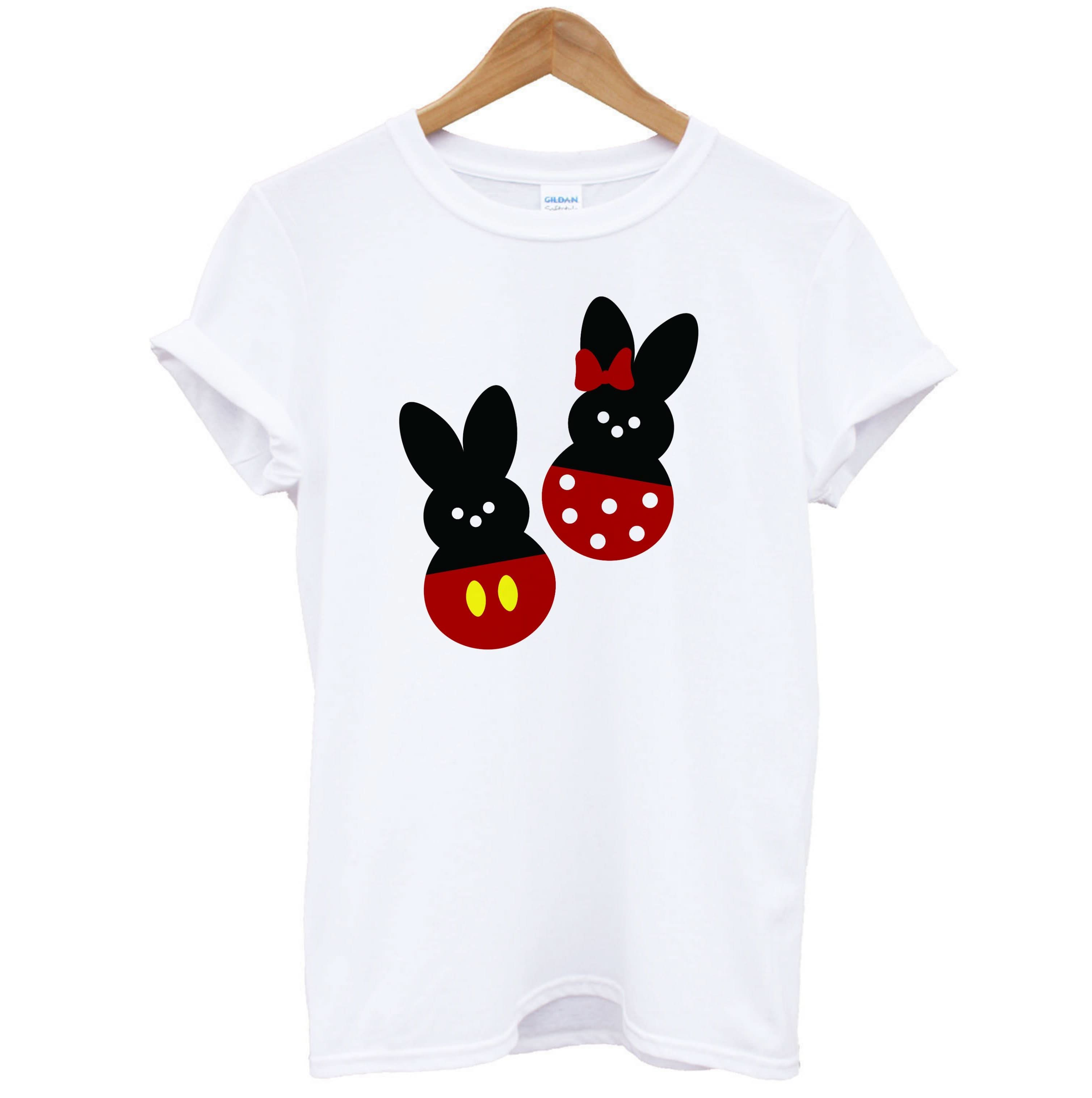 Mouse Peeps Pattern T-Shirt