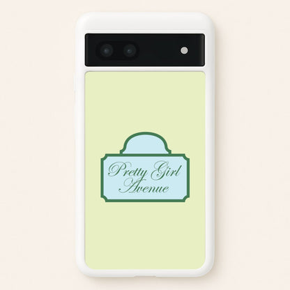 Pretty Girl Avenue Google Pixel 6a Case