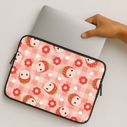 Strawberry Angel Pattern MacBook Cover