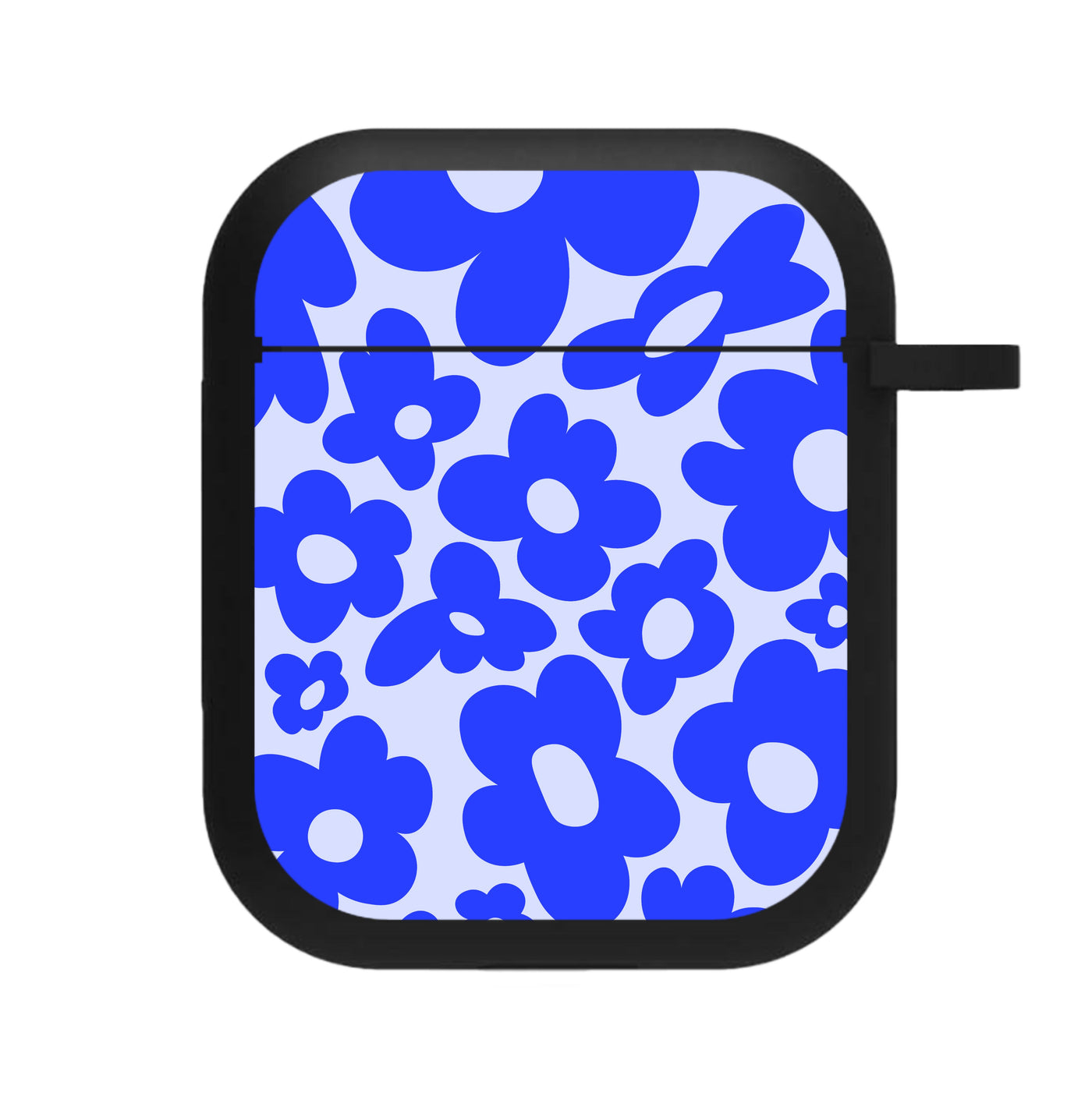 Blue Flowers - Trippy Patterns AirPods Case