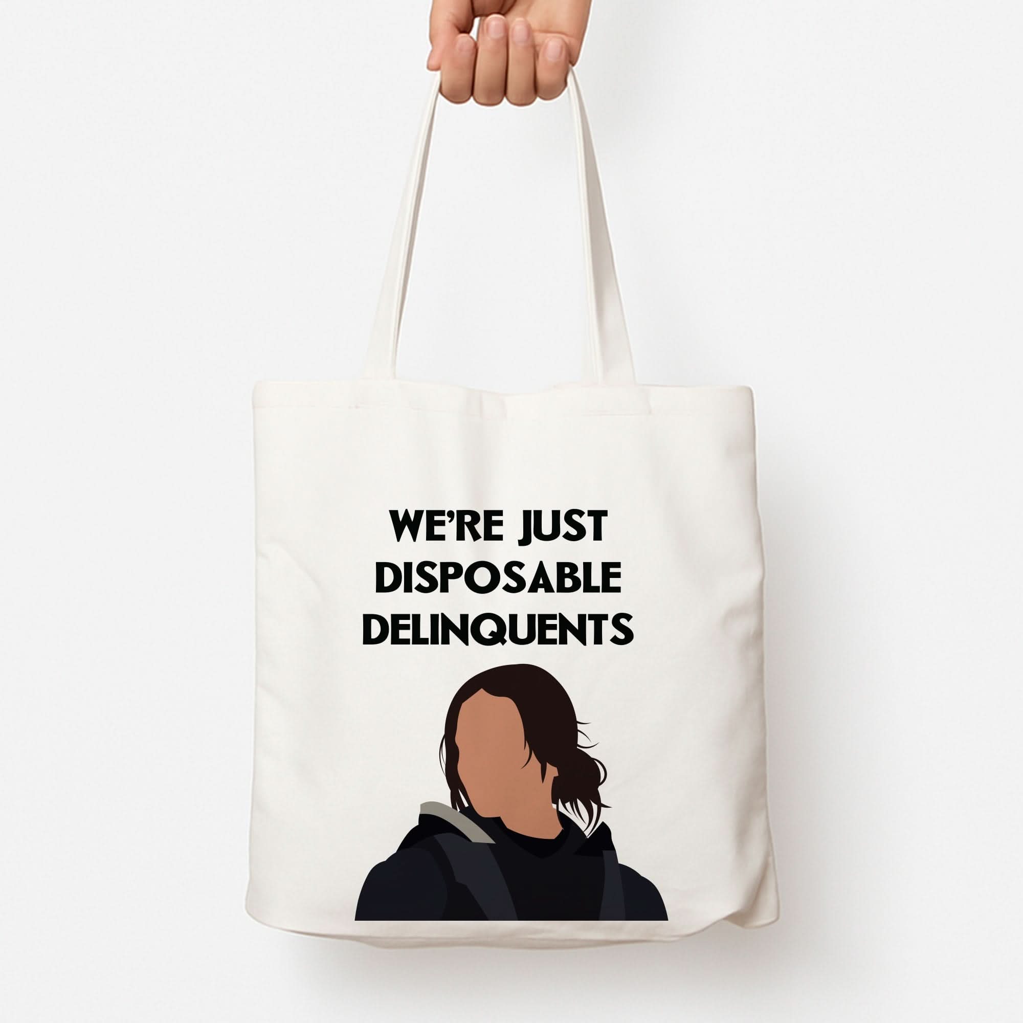 Disposable Delinquents Tote Bag