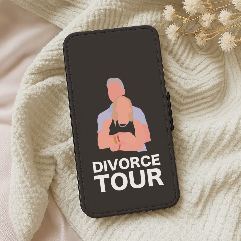 Divorce Tour Leather Phone Case